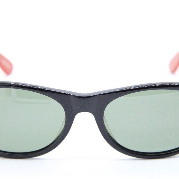 VERSACE 1969 V2097 C1 BLACK RED AUTHENTIC SUNGLASSES - Picture 1 of 3